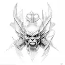 Angle fighting demons  tattoo design idea