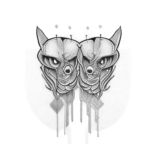 couple matching tattoo tattoo design idea