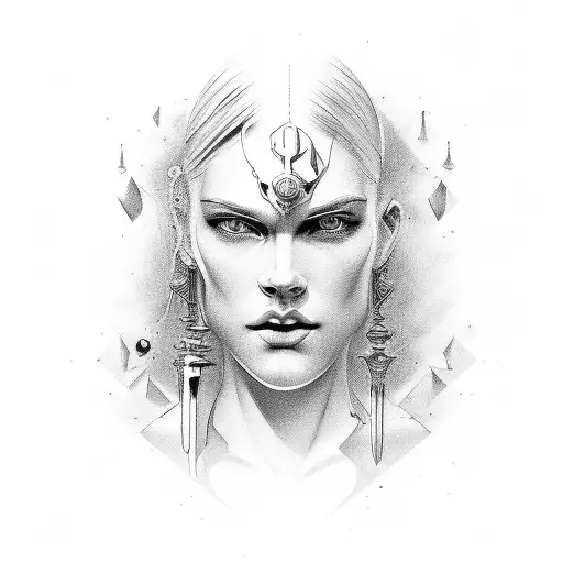 ford flacon tattoo design idea