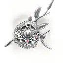 Cherry Blosom Branch with gears tattoo design idea
