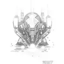 n7 tattoo design idea