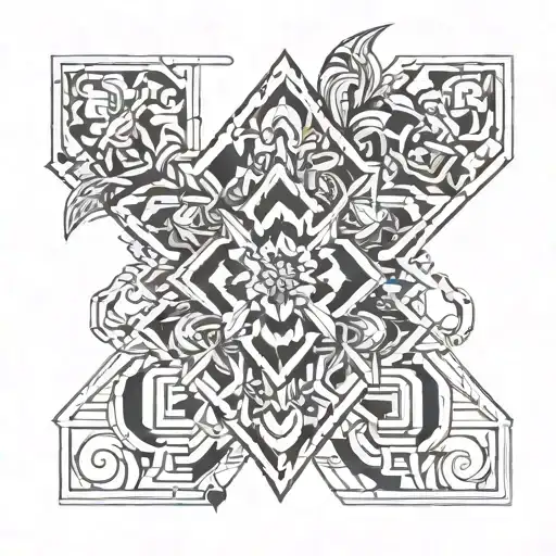 writing first name Cassie Melinda tattoo design idea