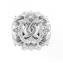 tekkadan logos tattoo design idea