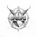 tekkadan tattoo design idea