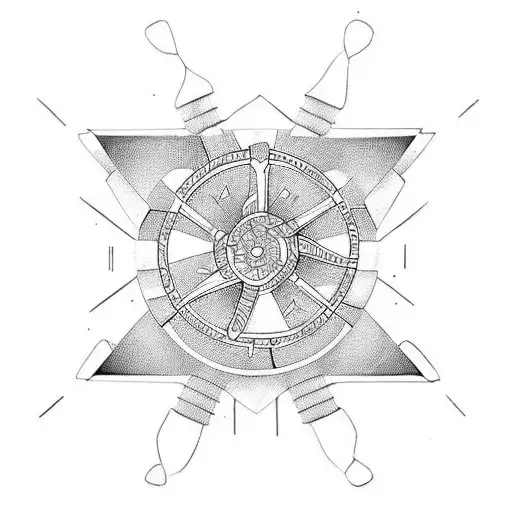 Red Chilly and Spanner tattoo design idea