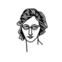 Virginia woolf tattoo design idea