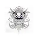 espadas tattoo design idea