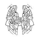  Alex and Lucia  tattoo design idea
