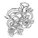  Alex and Lucia  tattoo design idea