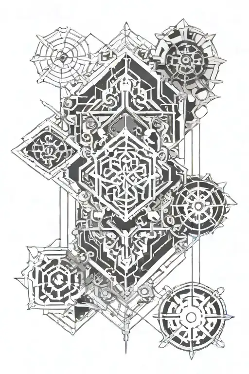 Nier-Automata tattoo design idea