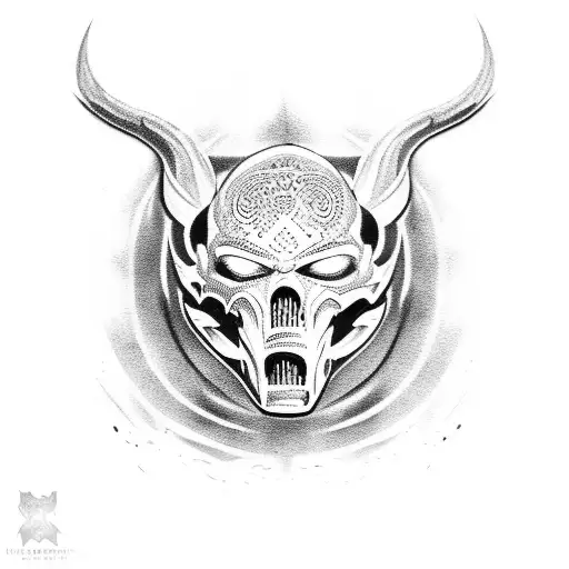 Mortal Kombat Game tattoo design idea