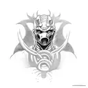Mortal Kombat Game tattoo design idea