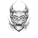 mortal kombat tattoo design idea