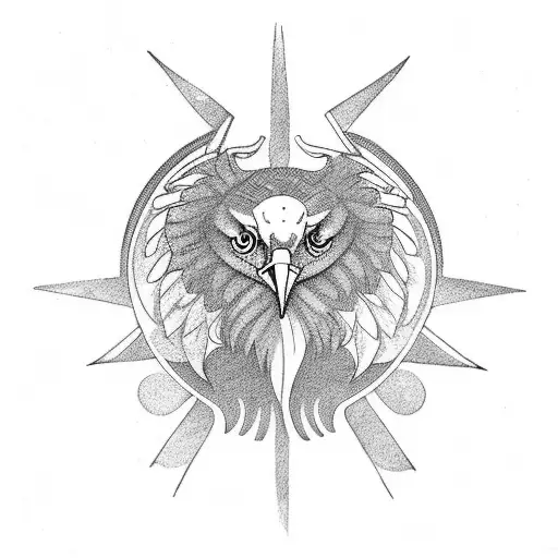 Philippines Eagle tattoo design idea