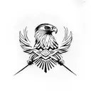 Philippines Eagle tattoo design idea