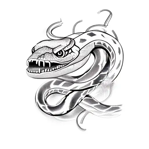 snake from metal gear solid tattoo design idea