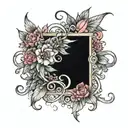 Custom Content tattoo design idea