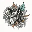 Custom Content tattoo design idea