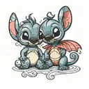 Experiment 626 and 624 lilo & stitch tattoo design idea