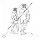 david and goliath tattoo design idea