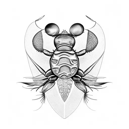 horseshoe crab tattoo design idea