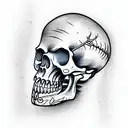 skeleton  tattoo design idea