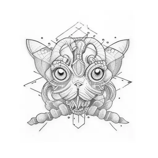 Armband tattoo with 5 Lines of different thickness and Not continuous tattoo design idea