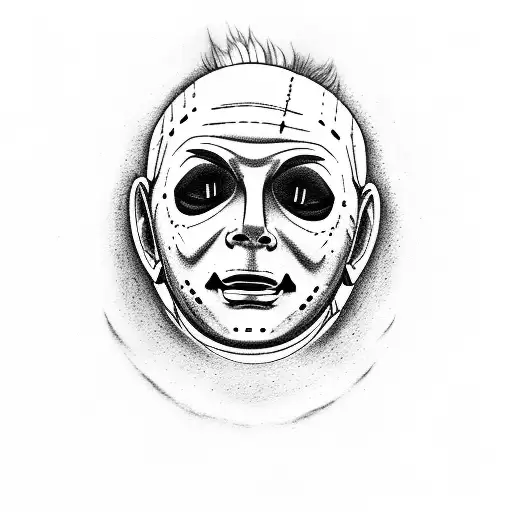michael myers tattoo design idea