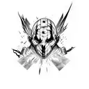 dead by daylight  tattoo design idea