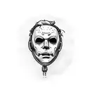 michael myers tattoo design idea