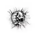 dead by daylight  tattoo design idea