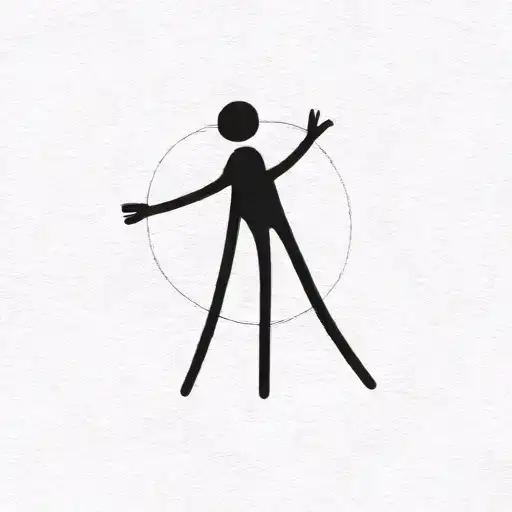 existentialism tattoo design idea