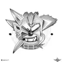 Crash bandicoot tattoo design idea