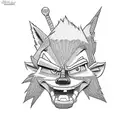 Crash bandicoot tattoo design idea