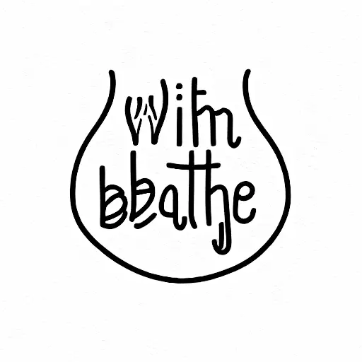 With every breath, I hope tattoo design idea