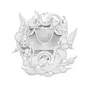 Vine tattoo design idea