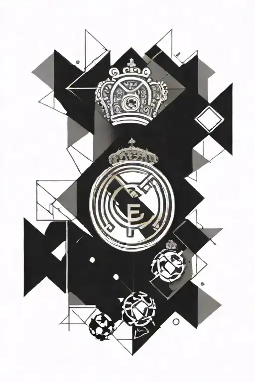 real madrid tattoo design idea