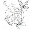 X-XXIV-MCMXCIX tattoo design idea
