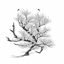 Cherry Blossom Tree tattoo design idea