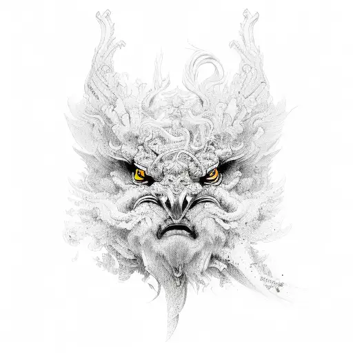 Griffin tattoo design idea