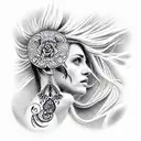 euro tattoo design idea