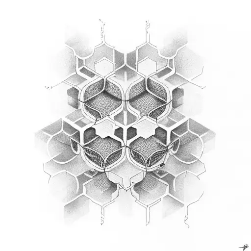 honeycomb tattoo tattoo design idea