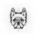 dog balloon twisting tattoo design idea