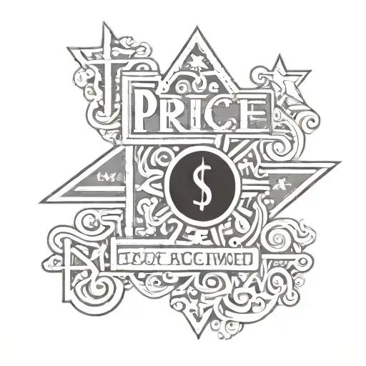street sign that says price st  tattoo design idea
