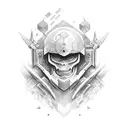 illyrian soldier tattoo design idea