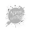 An abstract representation of a runner's silhouette with the words 'never give up' incorporated into the design, showcasing your determination and perseverance tattoo design idea