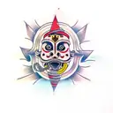 Jagannath tattoo design idea