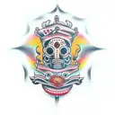 Jagannath tattoo design idea