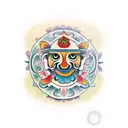 Jagannath tattoo design idea