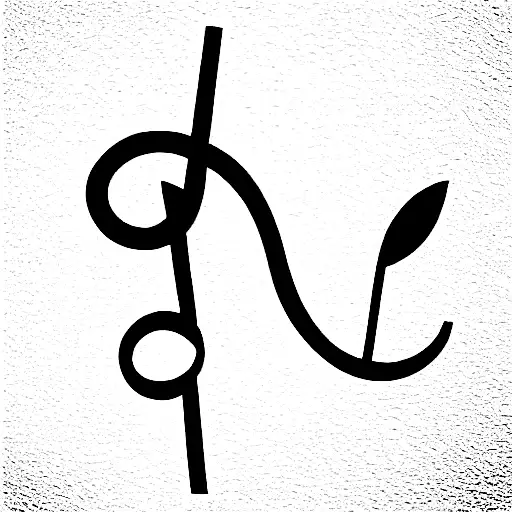 music notes with camera film around friends tv show graphic tattoo design idea